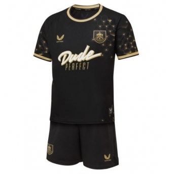 Burnley Maglia Gara Terza Repliche 2025-26 Bambino Maniche Corte